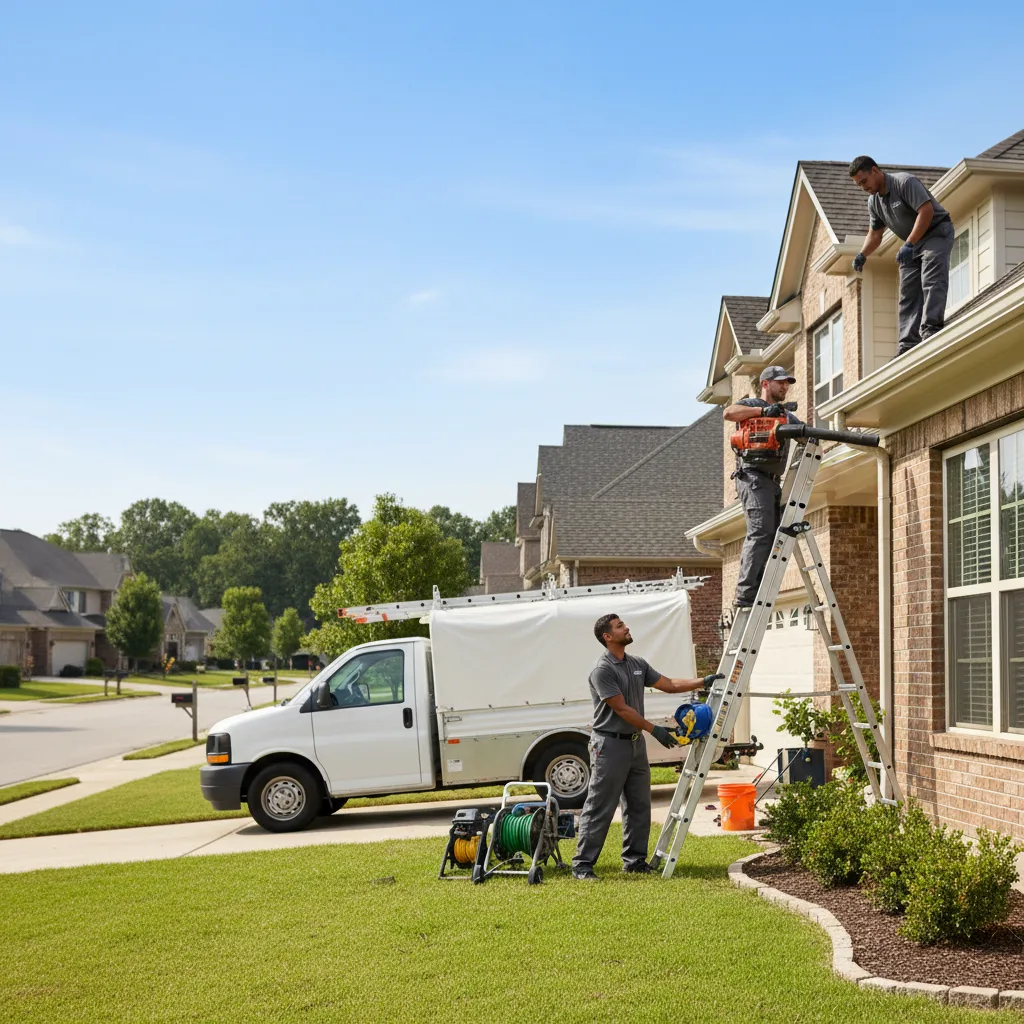 Home Gutter Service in Corning, KS near me